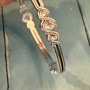 Brighton Silver Bracelet with Crystal Accents